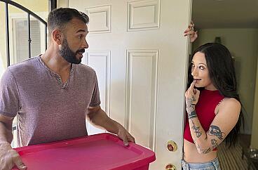 Sage Hunter porn scene photoshoot